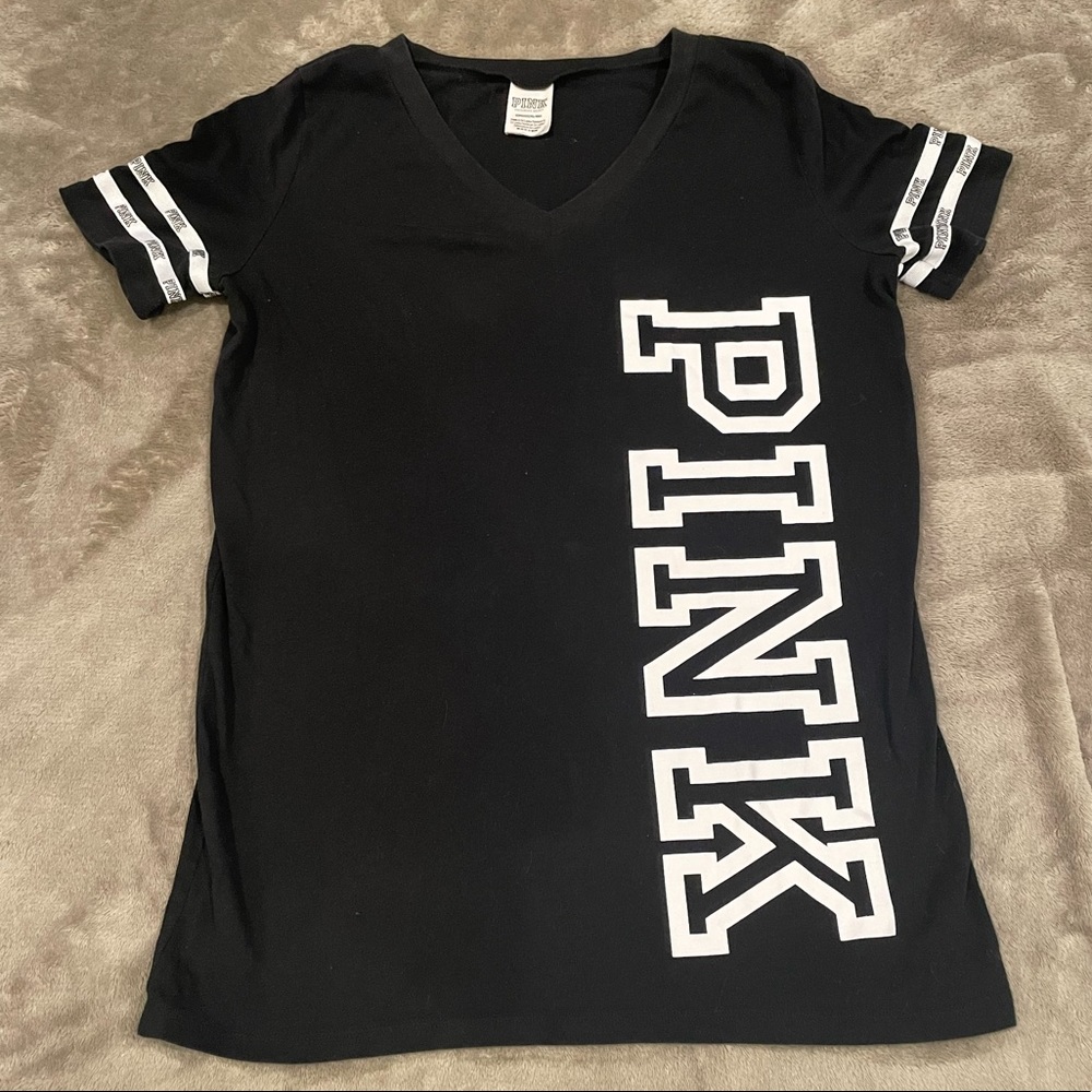 Pink short sleeve tee